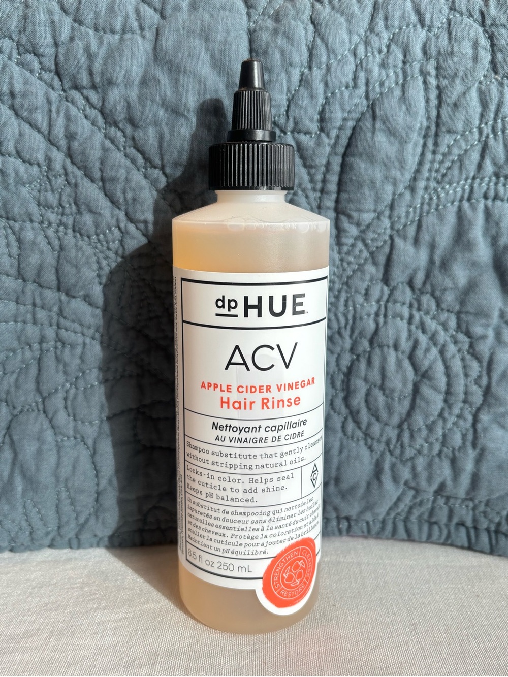 dpHUE ACV Apple Cider Vinegar Hair Rinse 8.5 oz Scalp Cleanser NEW